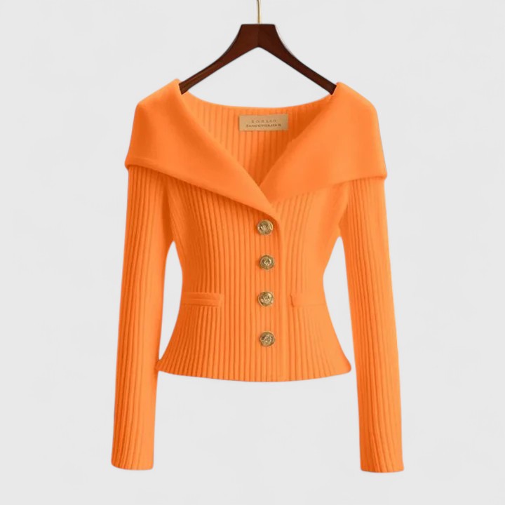 LeRoxy | Dames Cardigan | Zachte Gebreide Elegante Trui
