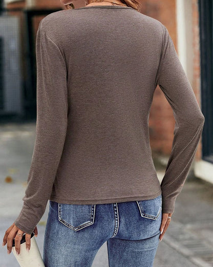 LeRoxy | Shirt Lange Mouwen | Stijlvolle en Comfortabele Tops voor Elke Gelegenheid