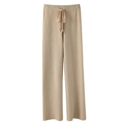 LeRoxy Hoge Taille Broek – Warme & Stijlvolle Damesbroek