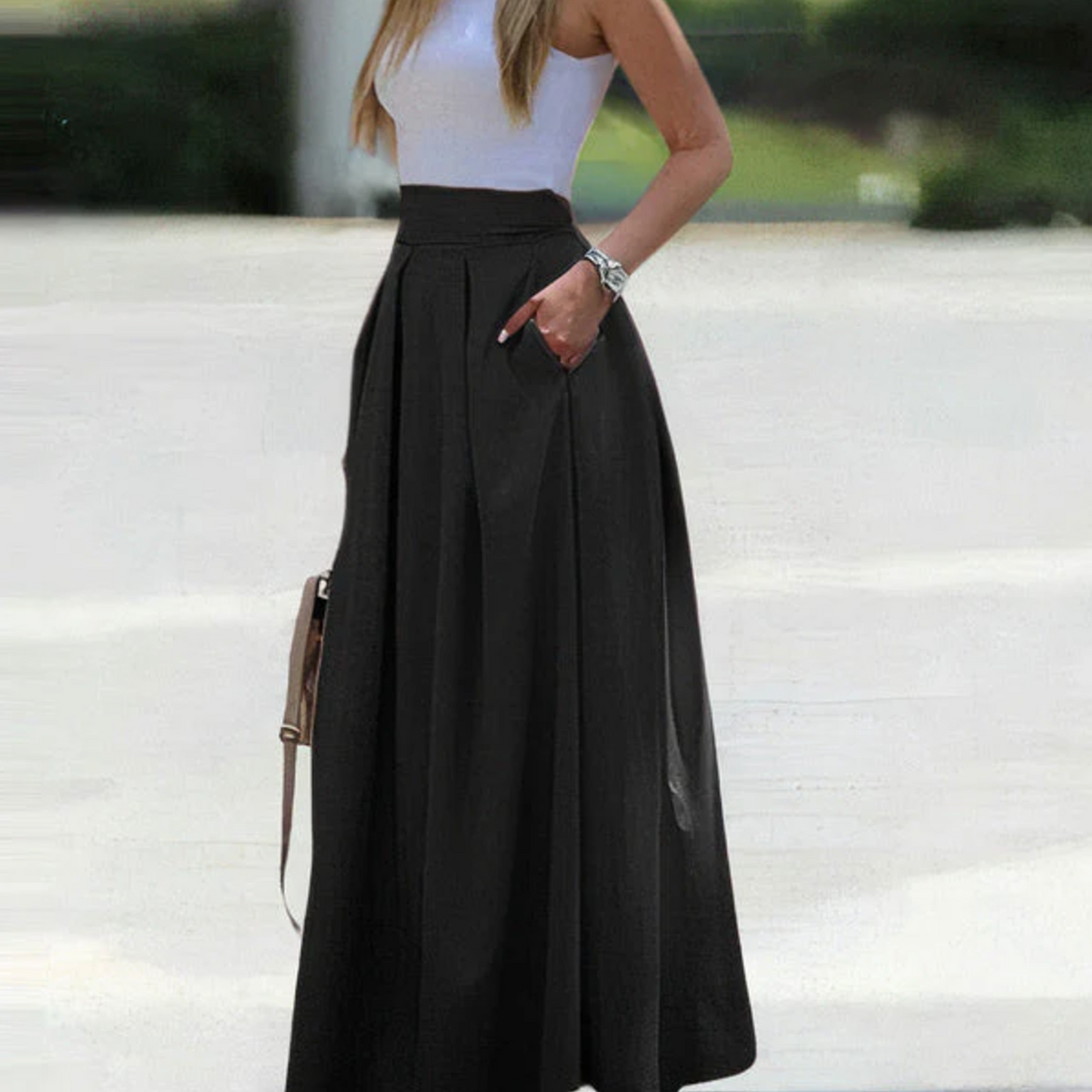 LeRoxy | Maxi Rok | Elegante Lange Damesrok voor Stijlvolle Outfits