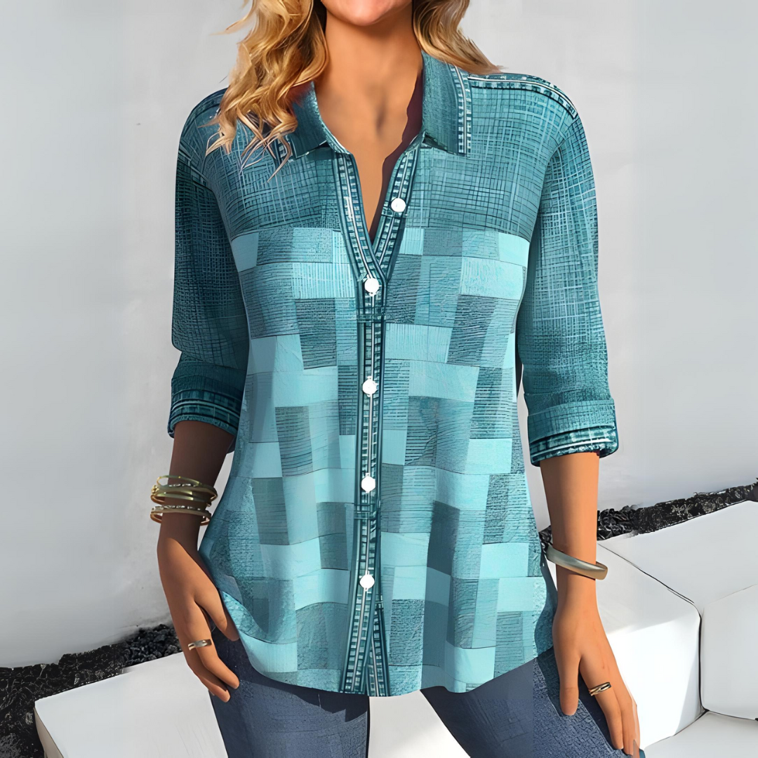 LeRoxy |  Modieuze Blouse | Straal Zelfvertrouwen Uit met Stijlvolle Elegantie