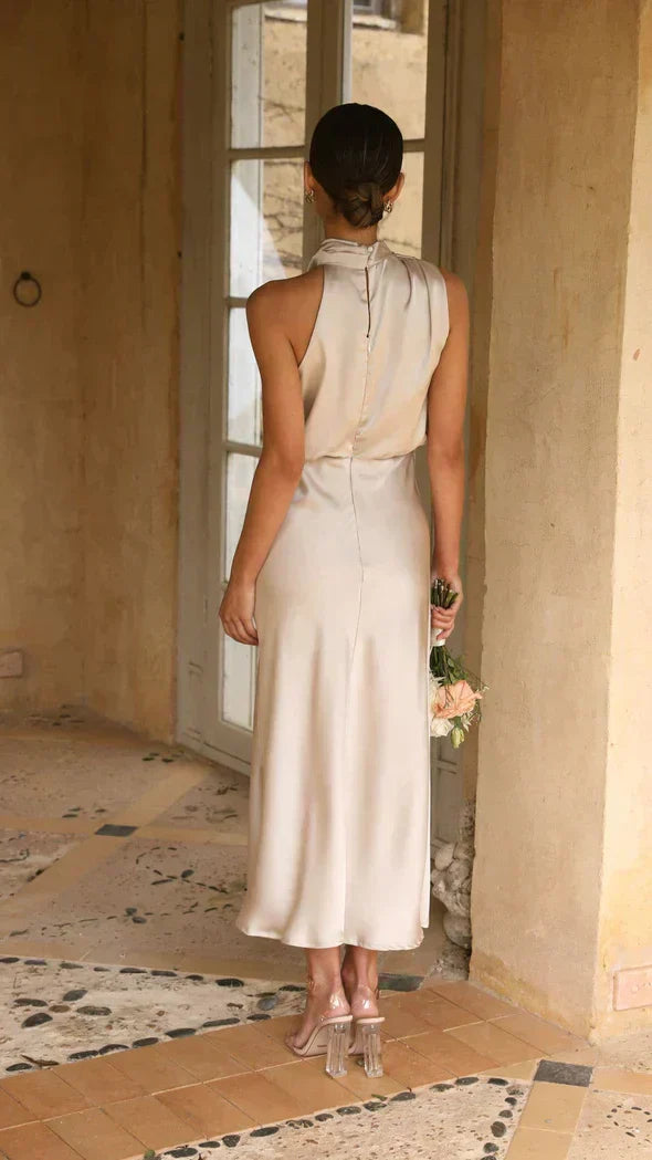 LeRoxy | Glanzende lange avondjurk voor dames | Elegant & Feestelijk