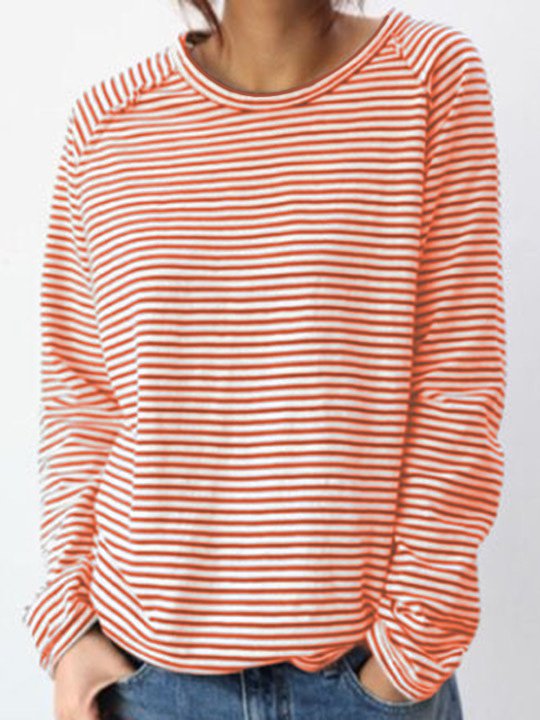 LeRoxy | Dames Longsleeve | Gestreept | Casual Shirt met Lange Mouwen