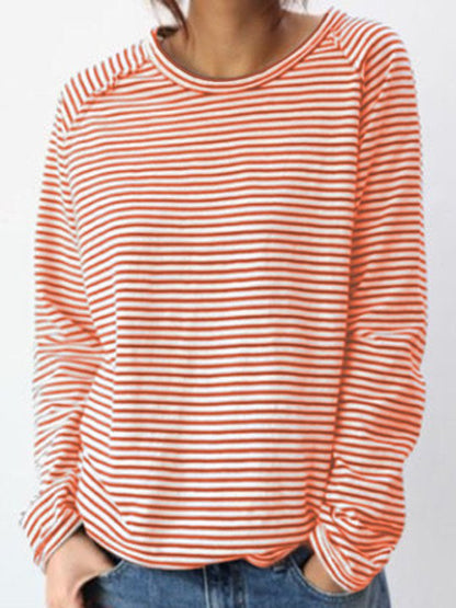 LeRoxy | Dames Longsleeve | Gestreept | Casual Shirt met Lange Mouwen
