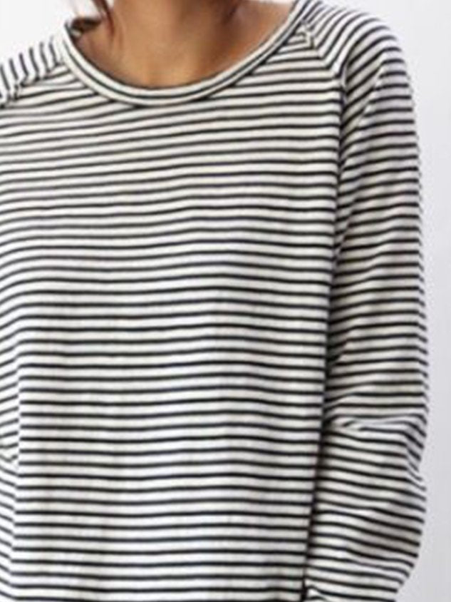 LeRoxy | Dames Longsleeve | Gestreept | Casual Shirt met Lange Mouwen