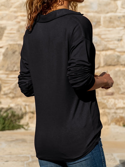 LeRoxy | Elegante Dames Top Lange Mouwen | Stijlvolle Vrouwentop