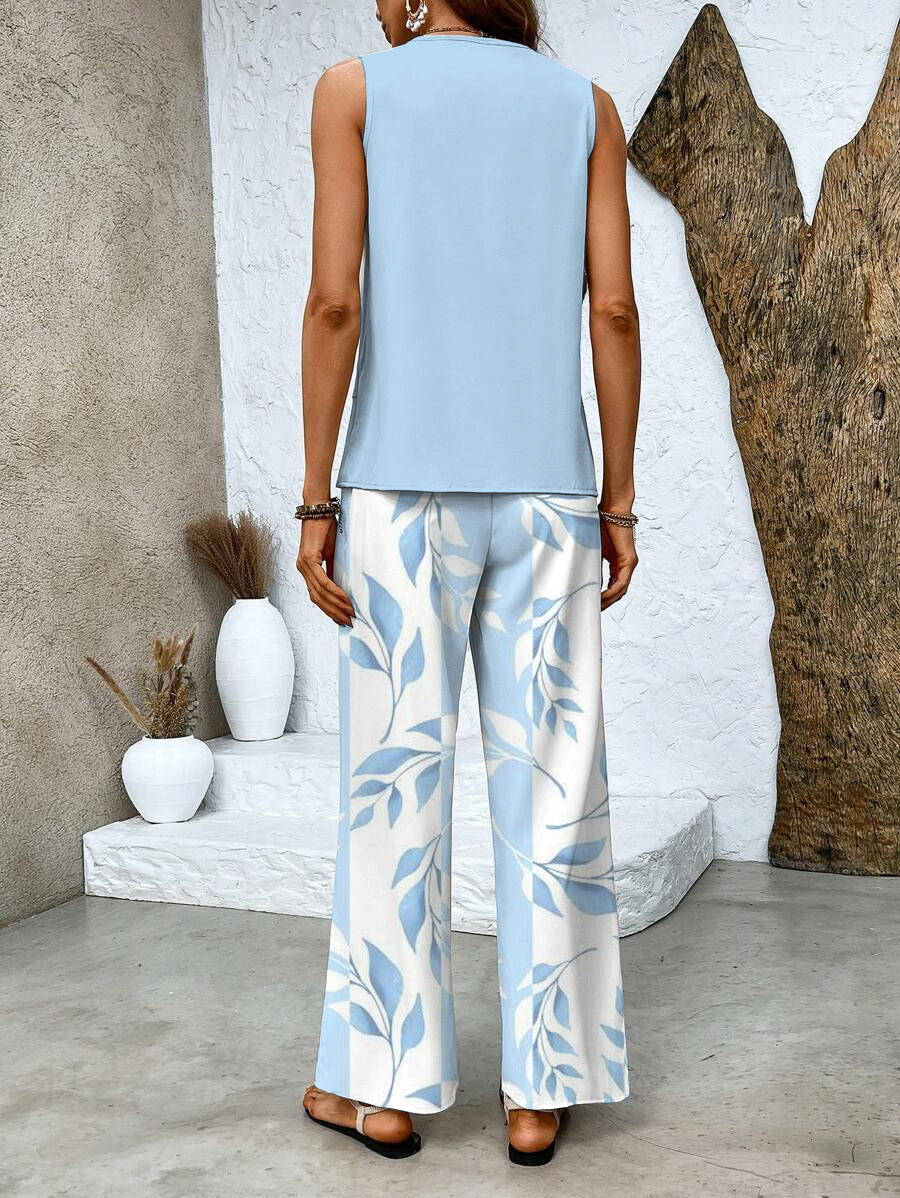 LeRoxy | Elegante Dames Zomerset | Luchtige 2-Delige Outfit voor Zomer