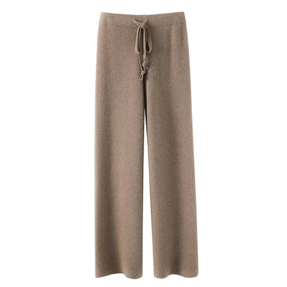 LeRoxy Hoge Taille Broek – Warme & Stijlvolle Damesbroek