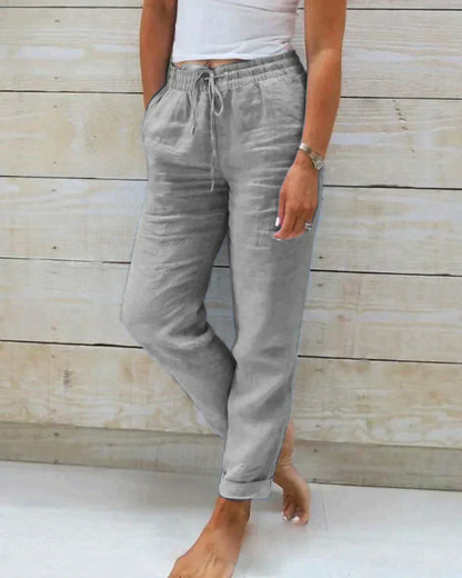 LeRoxy | Elegante Linnen Broeken voor Dames | Comfort en Stijl