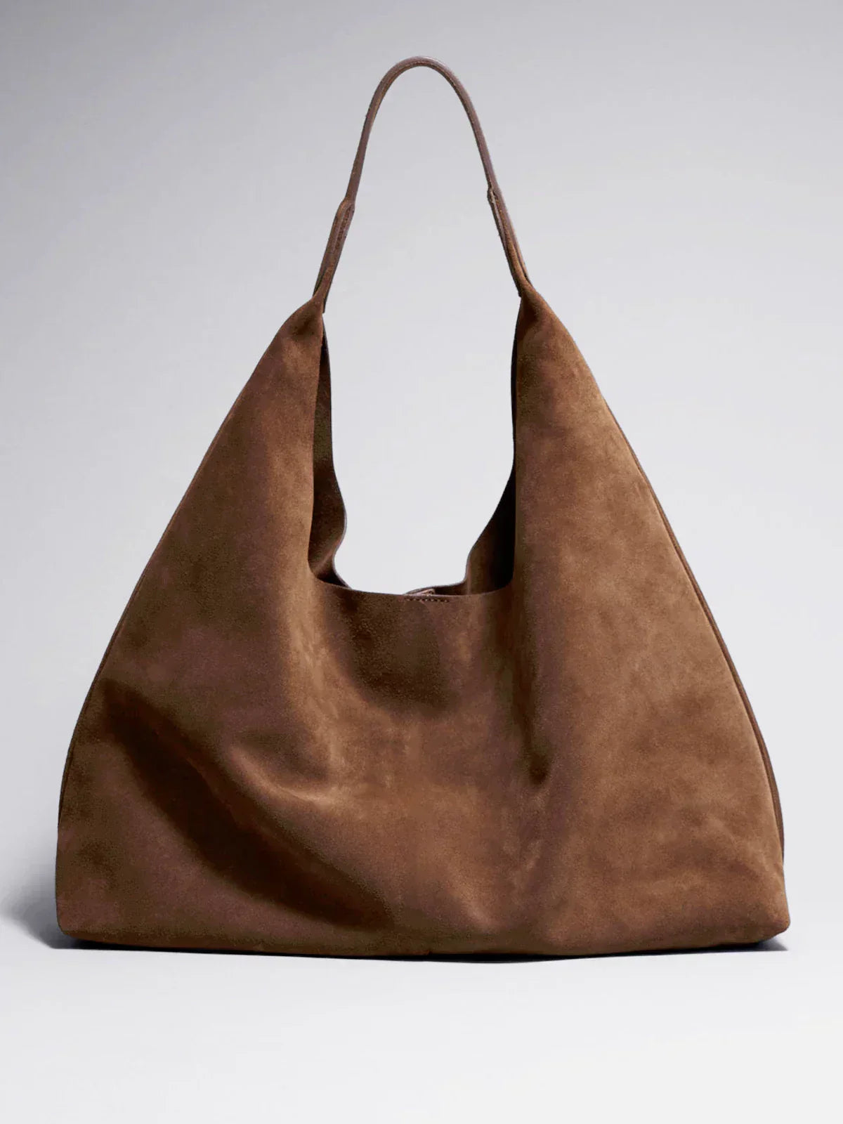 LeRoxy | Vegan Suède Tote Tas | Ruime Draagtas met Magnetische Sluiting
