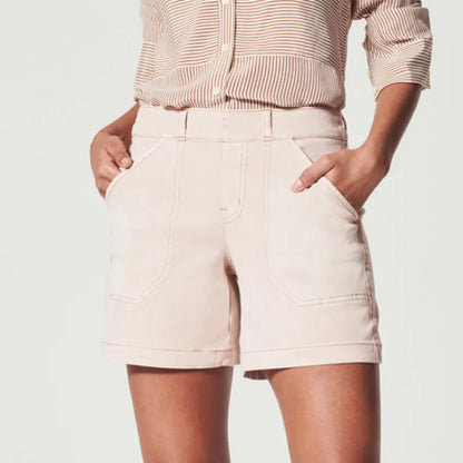 LeRoxy | Comfortabele Pull-On Stretch Denim Shorts voor Dames