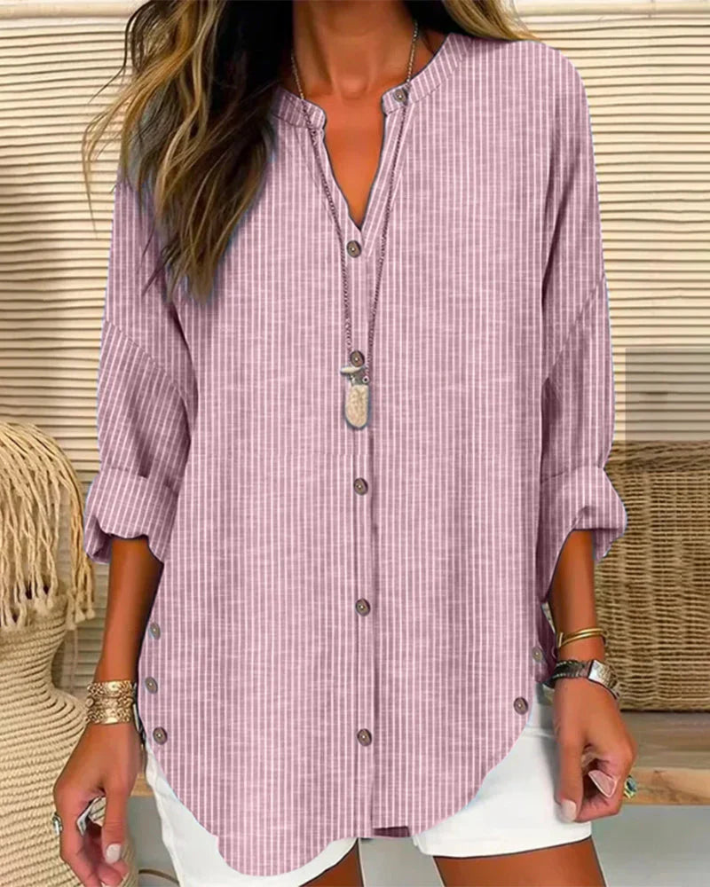 LeRoxy | Casual Blouse | Stijlvolle Lange Mouwen Damesblouse | Comfort & Elegantie