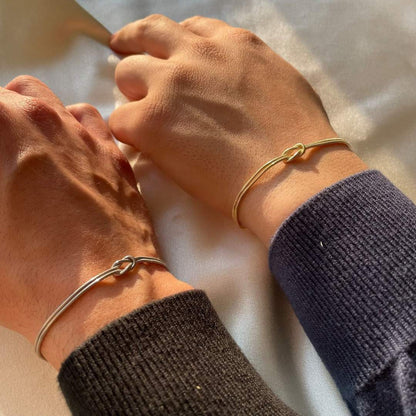 LeRoxy | Minimalistische Knoop Armband | Handgemaakte Unisex Armband van Touw