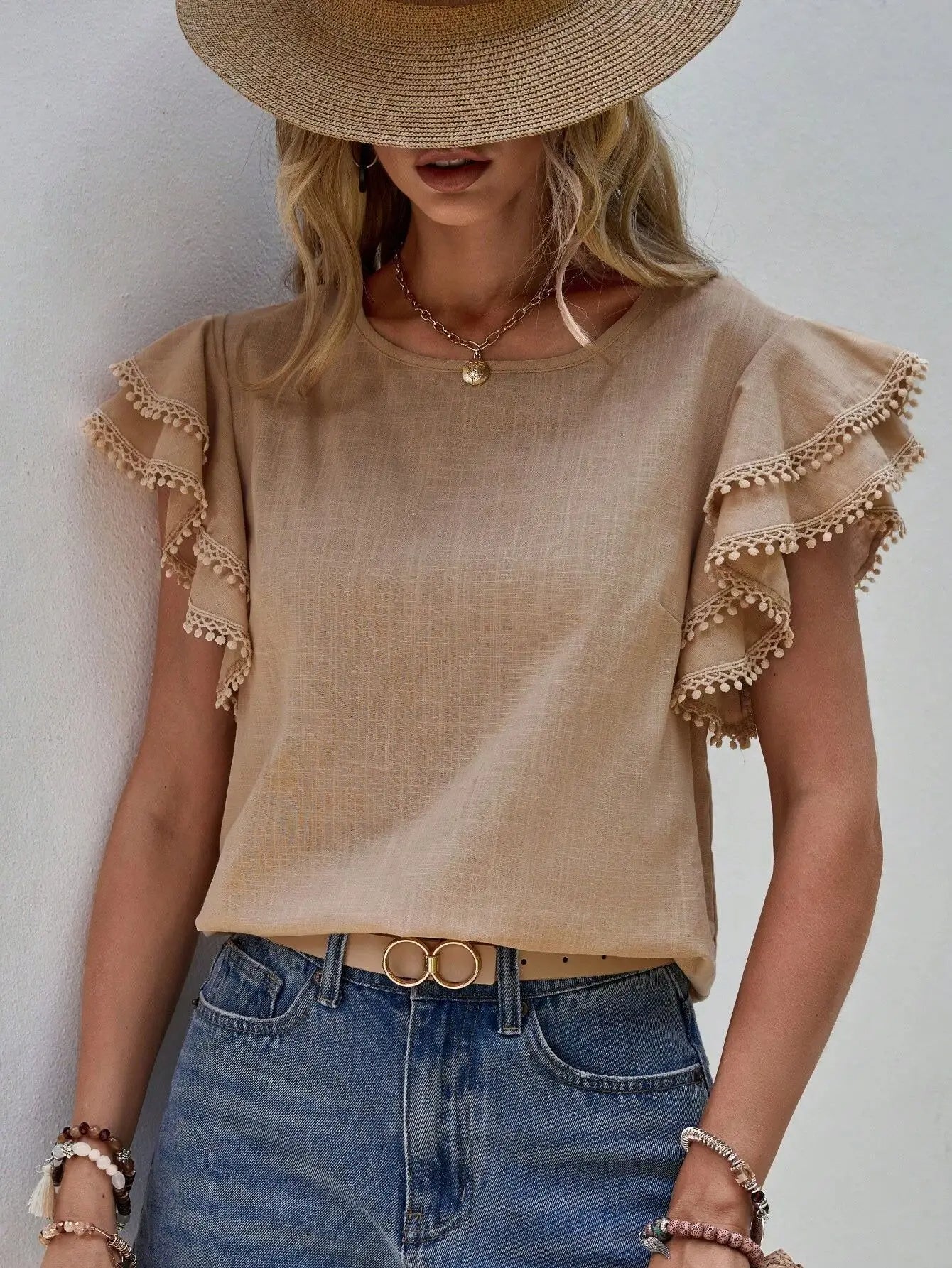 LeRoxy | Stijlvol Shirt met Unieke Details voor Lente en Zomer 2025