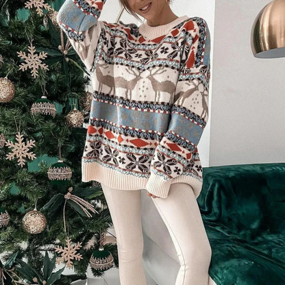 LeRoxy | Noors Motief Gebreide Kersttrui | Dames & Heren