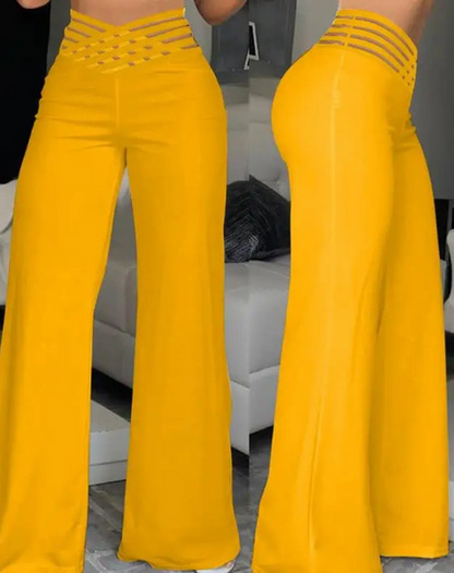 LeRoxy | Chic Hoge Taille Elegante Damesbroek | Comfortabele Pasvorm & Stijlvol Design