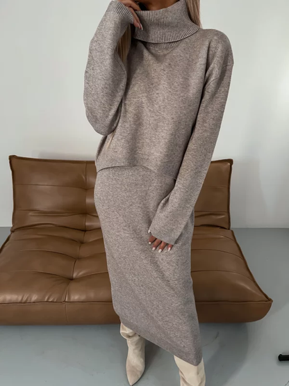 LeRoxy Elegante Warme Set | Stijlvolle en Comfortabele Kleding voor Koude Dagen
