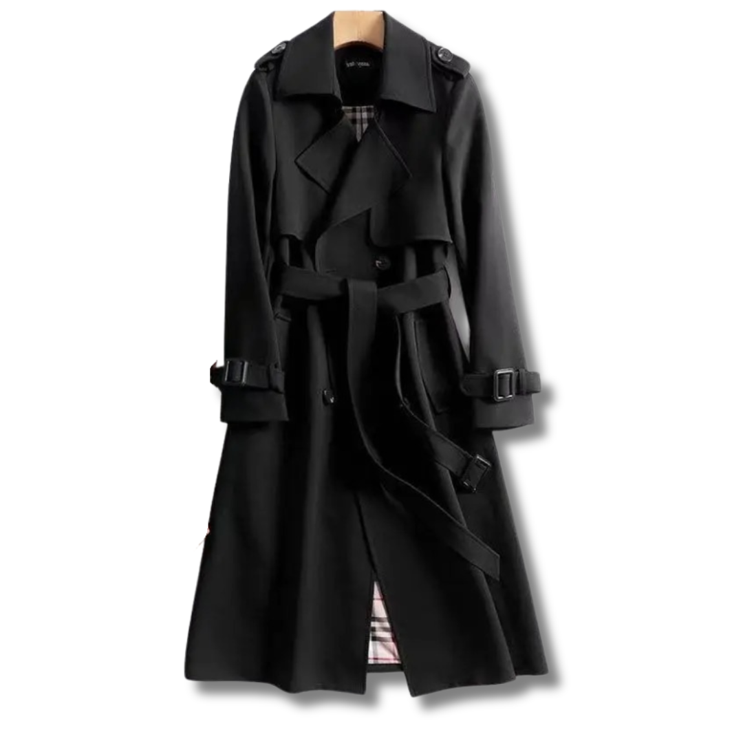 LeRoxy | Chique Lange Dames Trenchcoat voor Elk Seizoen | Stijlvolle Jas