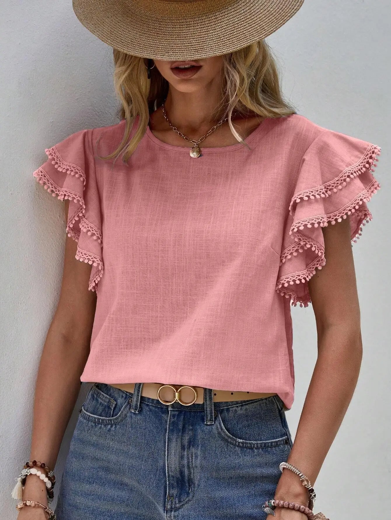 LeRoxy | Stijlvol Shirt met Unieke Details voor Lente en Zomer 2025