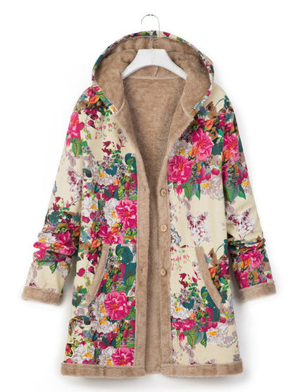 LeRoxy | Bedrukte Hoodie met Capuchon | Comfortabele Dames- en Herenjas