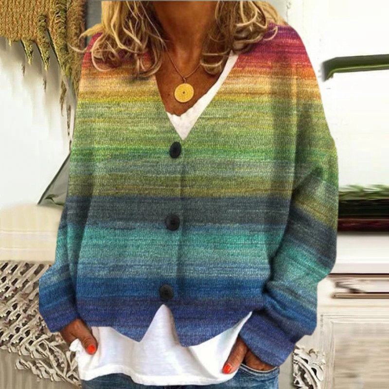 LeRoxy | Twinkle Zacht Gebreid Relaxed Cardigan Vest | Dames Trui