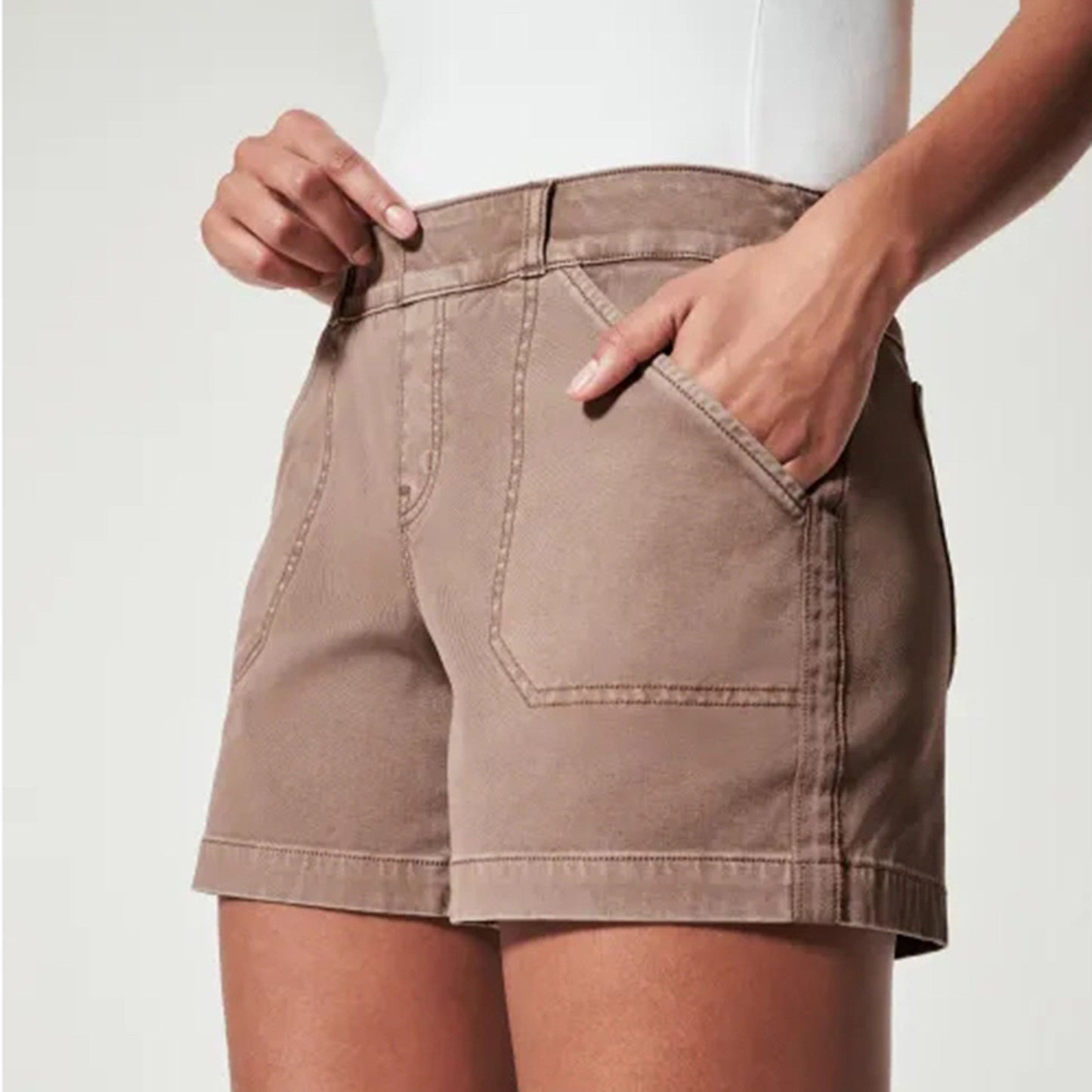 LeRoxy | Comfortabele Pull-On Stretch Denim Shorts voor Dames