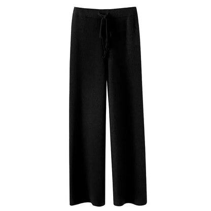 LeRoxy Hoge Taille Broek – Warme & Stijlvolle Damesbroek