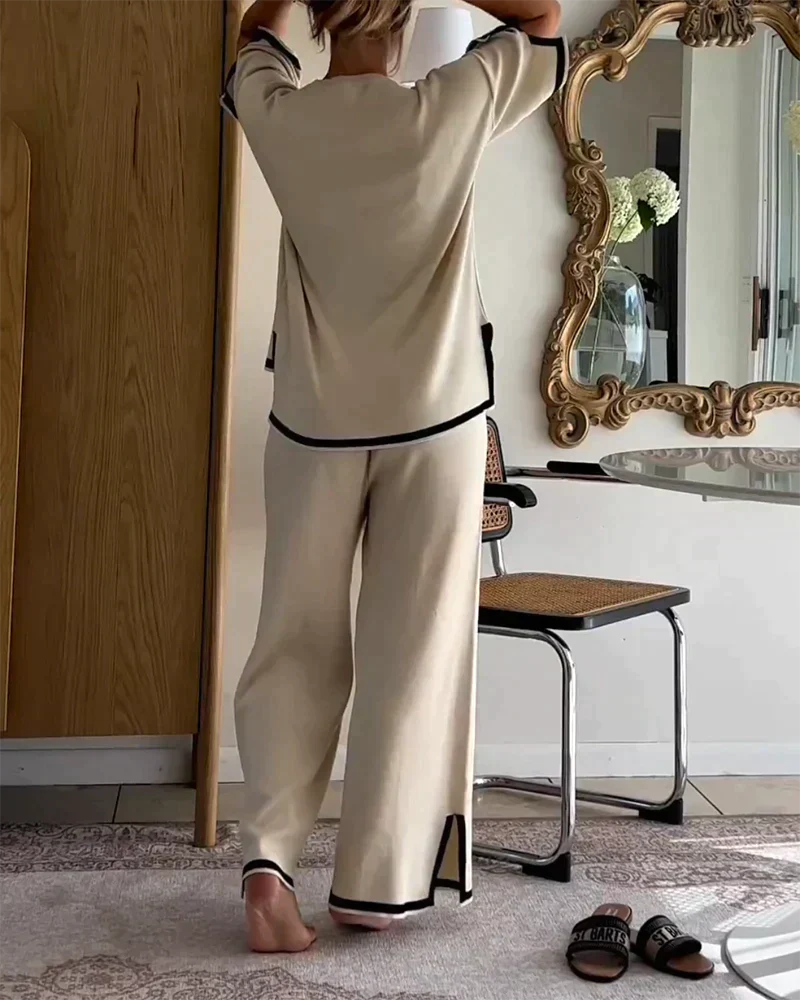 LeRoxy Chique Dames Set - Elegante en Modieuze Outfit voor Elke Gelegenheid