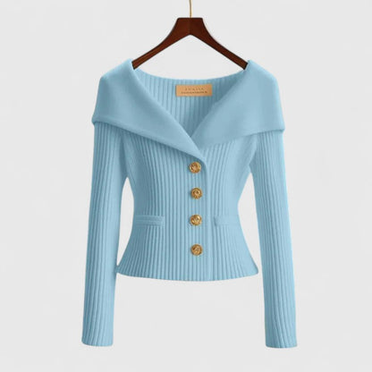 LeRoxy | Dames Cardigan | Zachte Gebreide Elegante Trui