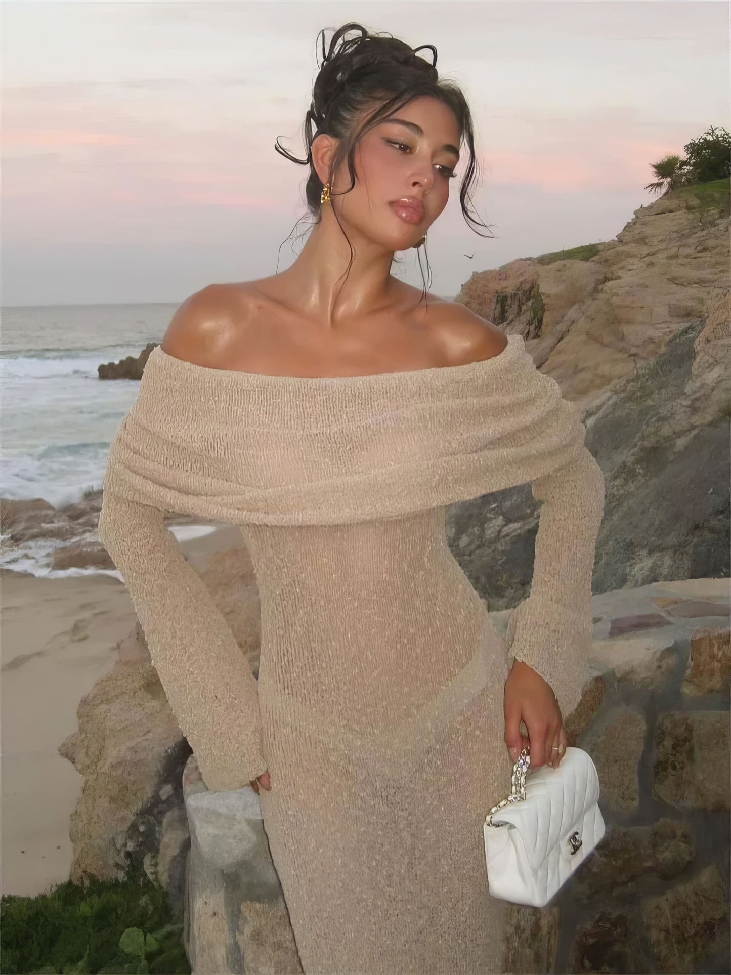 LeRoxy | Charmante Zomerjurk voor Dames met Enkel Lengte | Perfect voor de Zomer