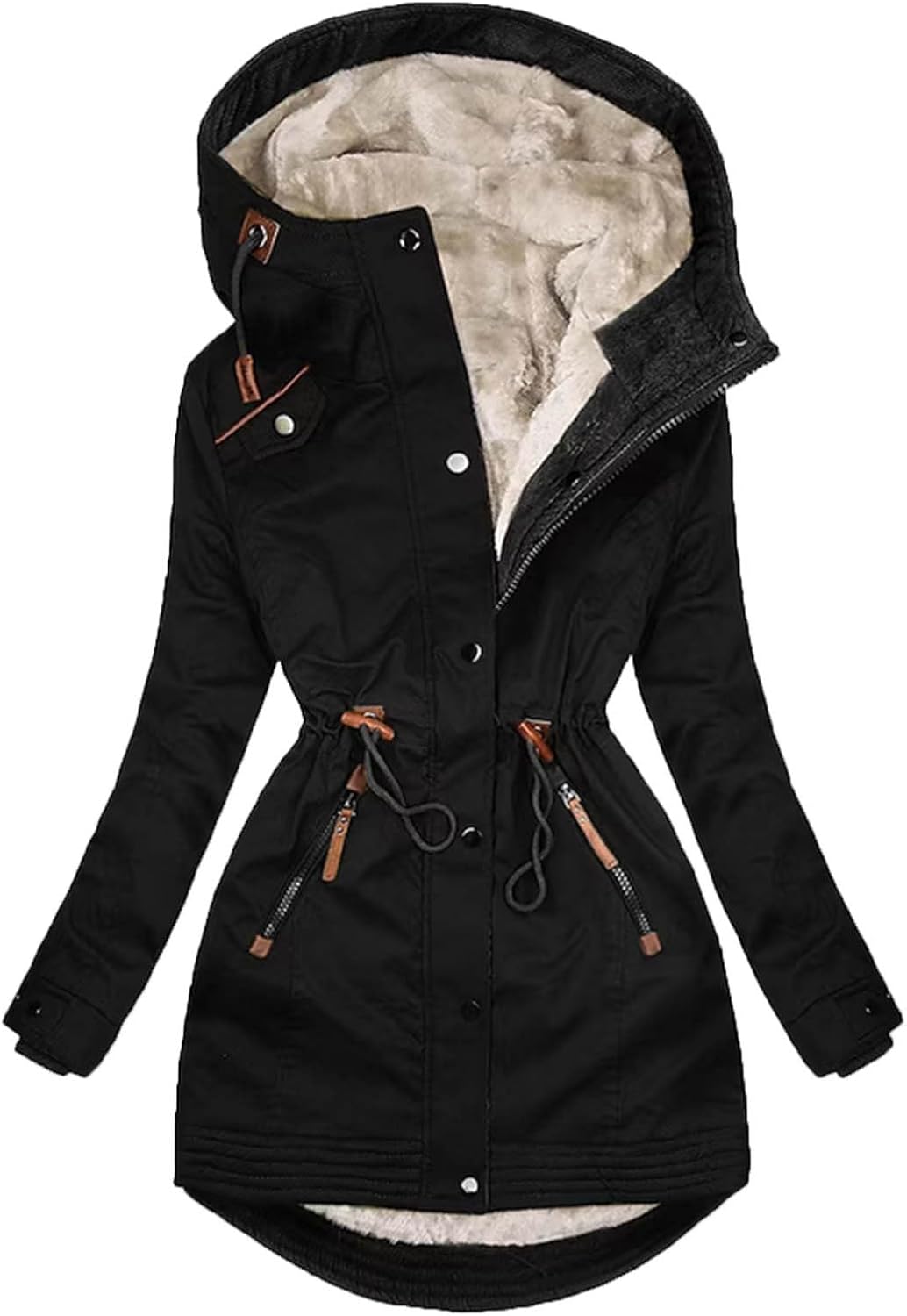 LeRoxy | Dames Fleece Capuchonjas | Warme en Comfortabele Hoodie