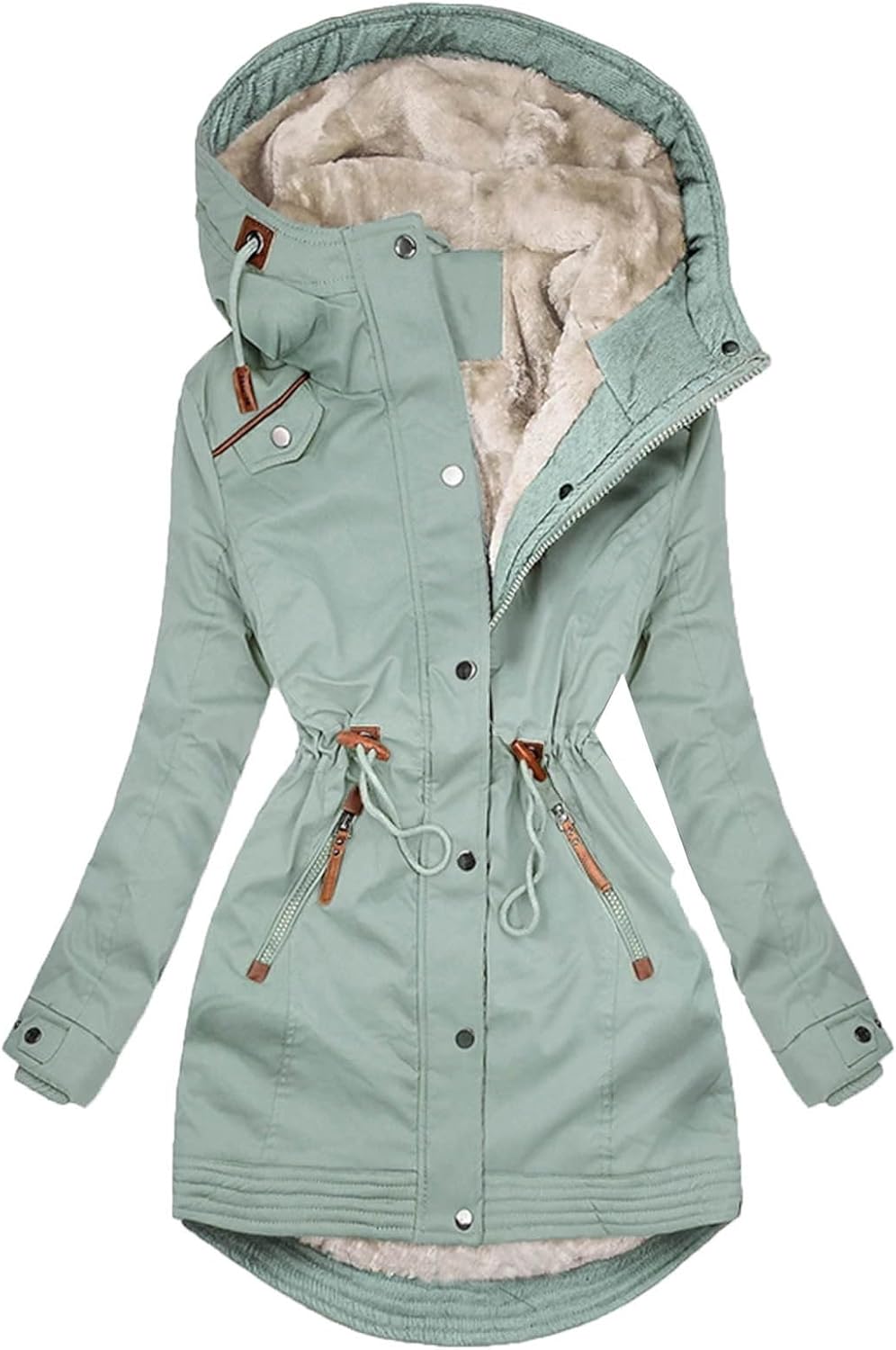 LeRoxy | Dames Fleece Capuchonjas | Warme en Comfortabele Hoodie