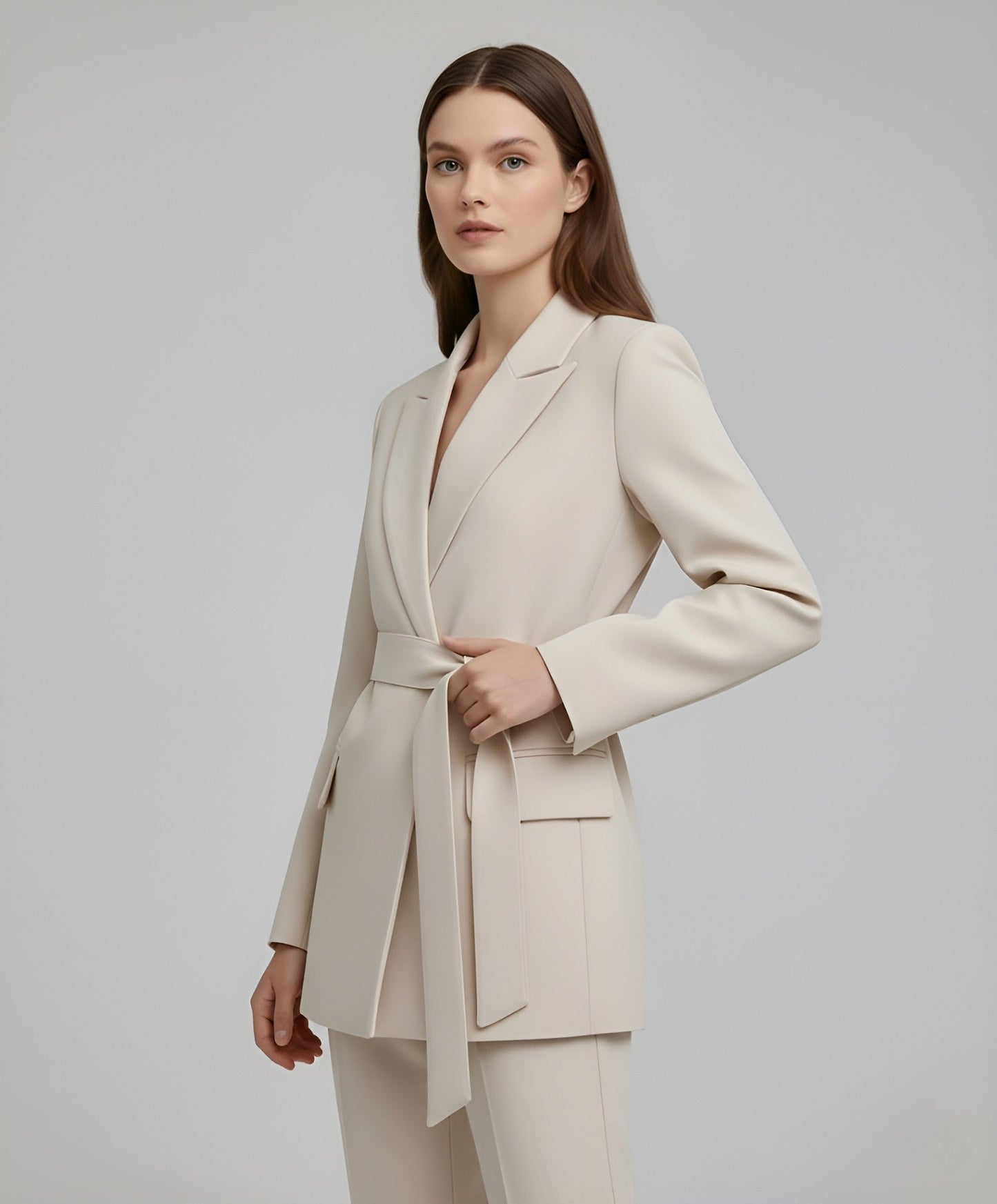 LeRoxy | Dames Blazer Met Ceintuur | Elegante & Tijdloze Stijl Voor Elke Gelegenheid