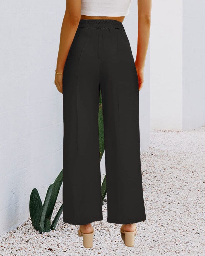 LeRoxy | Broek met Hoge Taille | Stijlvolle en Comfortabele Mode voor Elke Gelegenheid