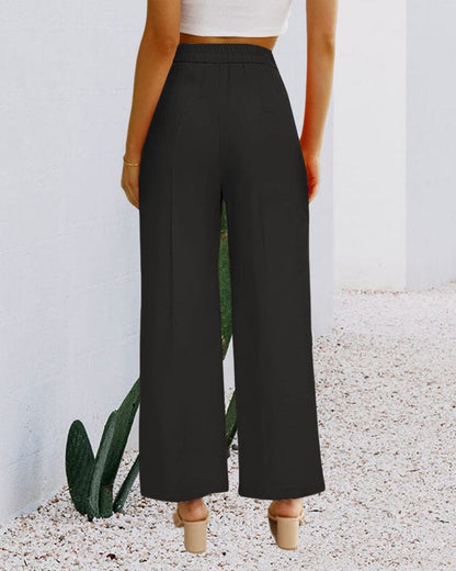 LeRoxy | Broek met Hoge Taille | Stijlvolle en Comfortabele Mode voor Elke Gelegenheid