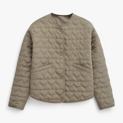 LeRoxy | Gequilted Hart Jas | Damesjack voor Herfst & Winter | Comfortabel & Stijlvol
