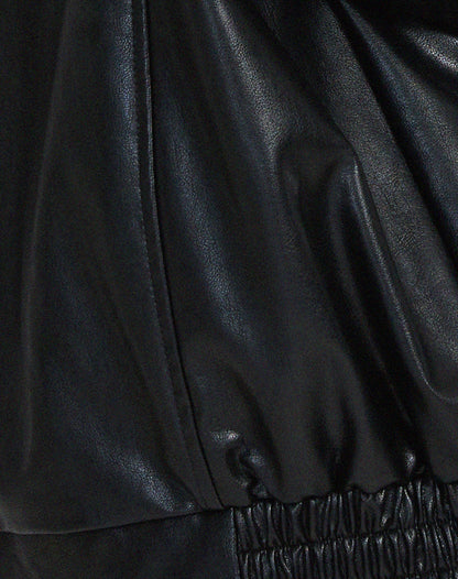 LeRoxy | Trendy Oversized Leren Jas voor Dames | Modieuze Lange Damesjas