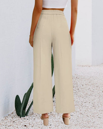 LeRoxy | Broek met Hoge Taille | Stijlvolle en Comfortabele Mode voor Elke Gelegenheid