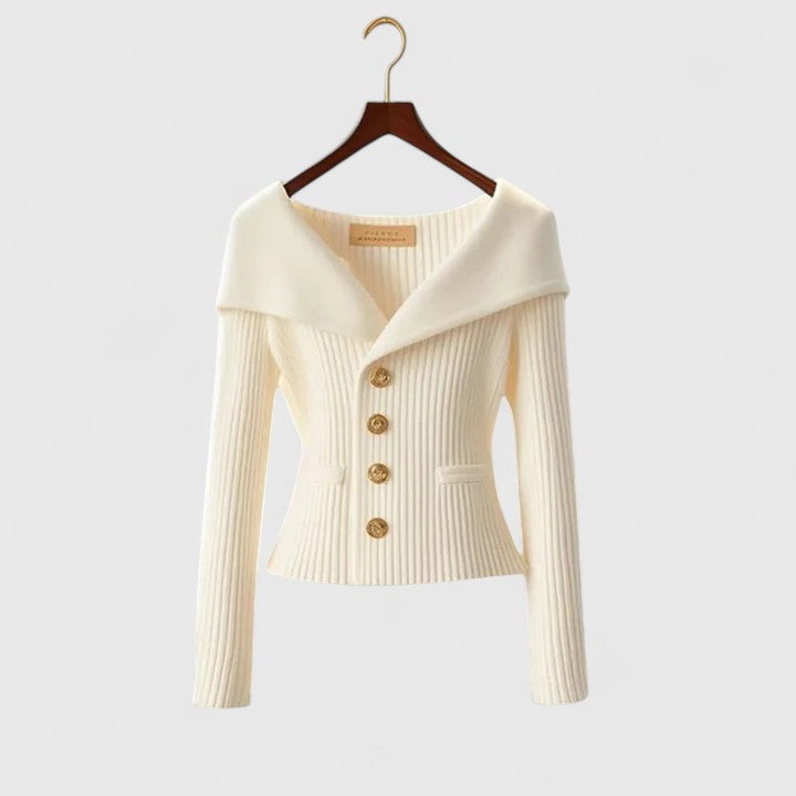 LeRoxy | Dames Cardigan | Zachte Gebreide Elegante Trui