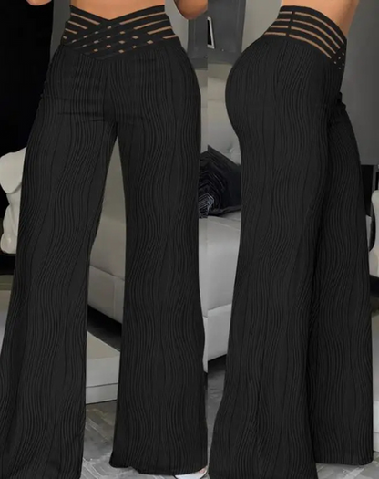LeRoxy | Chic Hoge Taille Elegante Damesbroek | Comfortabele Pasvorm & Stijlvol Design