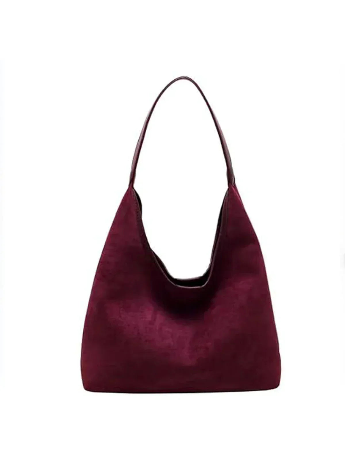 LeRoxy | Vegan Suède Tote Tas | Ruime Draagtas met Magnetische Sluiting