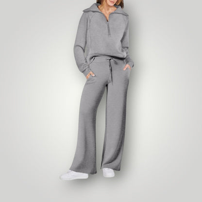 LeRoxy - Ontdek de Tweedelige Loungewear Set: Stijlvolle Comfort voor Thuis