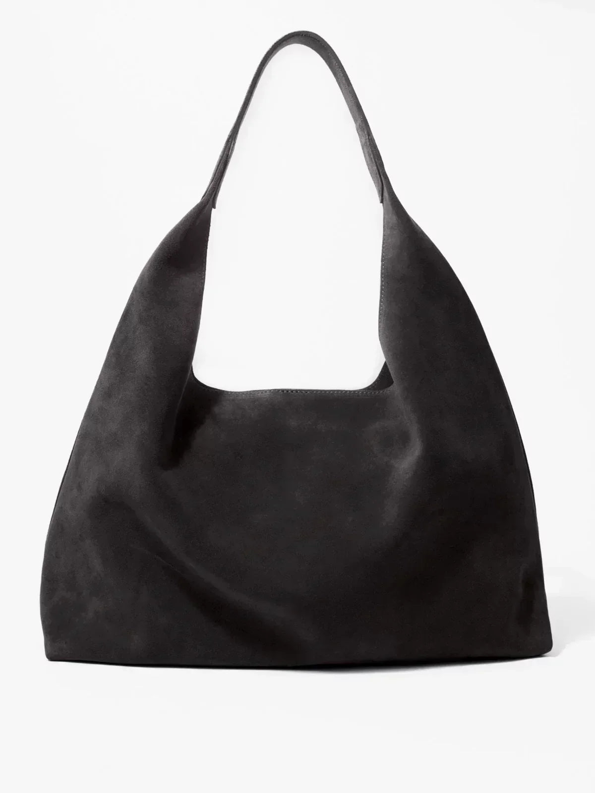 LeRoxy | Vegan Suède Tote Tas | Ruime Draagtas met Magnetische Sluiting