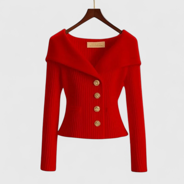 LeRoxy | Dames Cardigan | Zachte Gebreide Elegante Trui