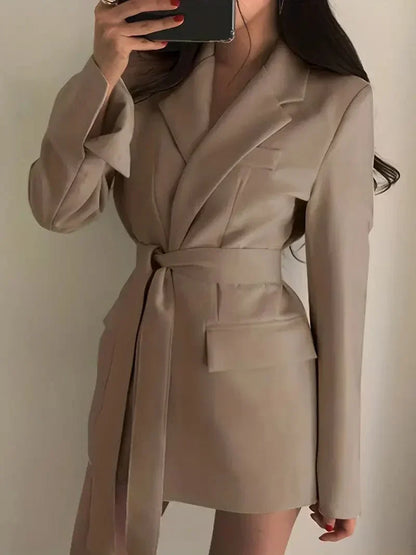 LeRoxy | Elegante Korte Blazerjurk Dames | Stijlvolle Formele Jurk
