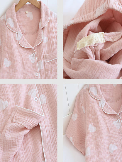LeRoxy | Luxe Katoenen Dames Pyjama Set | Comfort & Tijdloos Design