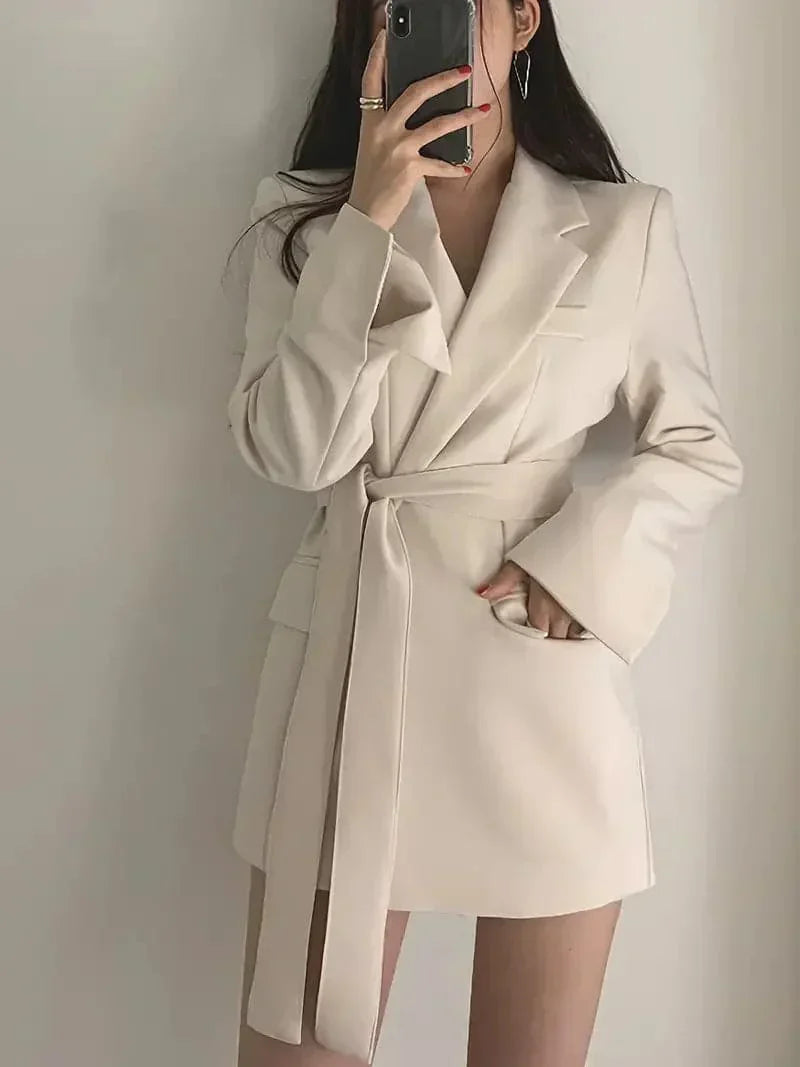 LeRoxy | Elegante Korte Blazerjurk Dames | Stijlvolle Formele Jurk