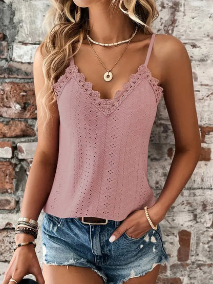 LeRoxy Elegante Kanten Cami Top | Stijlvolle en Verleidelijke Mode