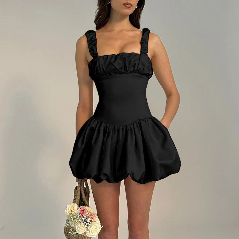 LeRoxy | Ballonrok Mini Jurk | Elegante Damesjurk voor Feest & Casual