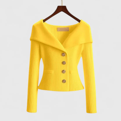 LeRoxy | Dames Cardigan | Zachte Gebreide Elegante Trui